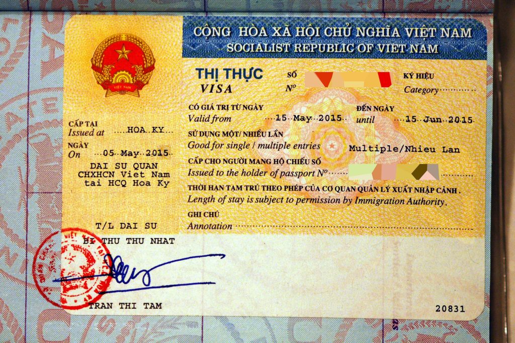 越南簽證